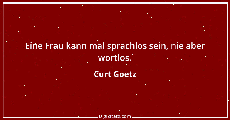 Zitat von Curt Goetz 58