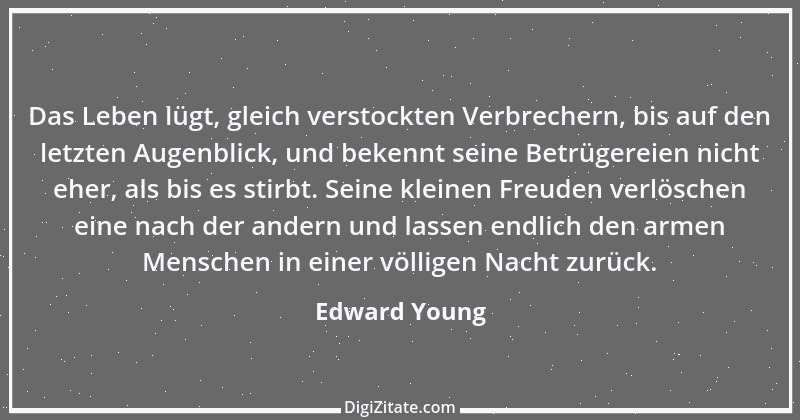 Zitat von Edward Young 3