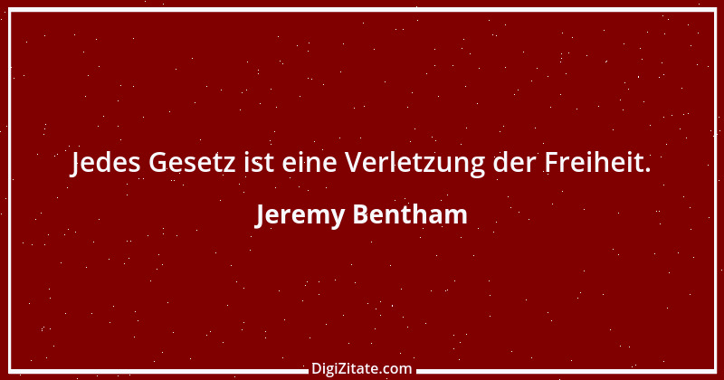 Zitat von Jeremy Bentham 4