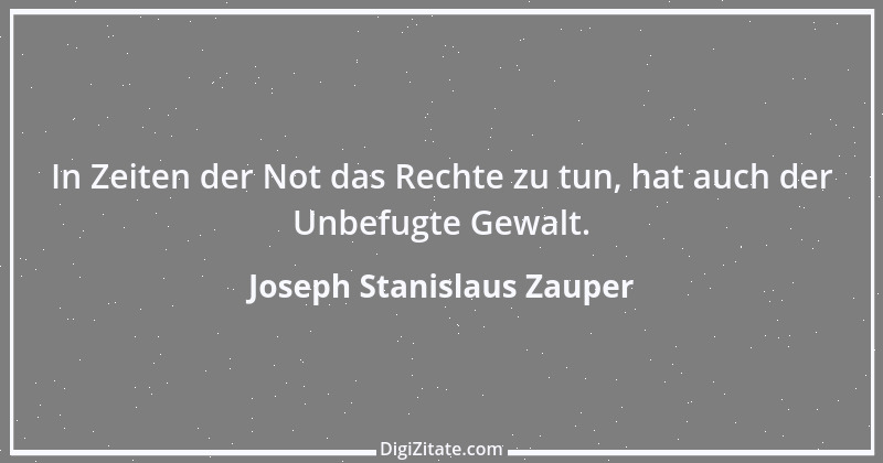 Zitat von Joseph Stanislaus Zauper 49