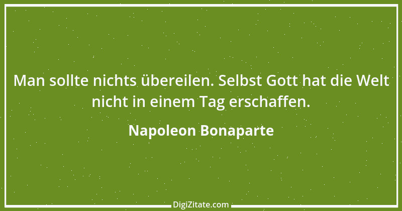 Zitat von Napoleon Bonaparte 76