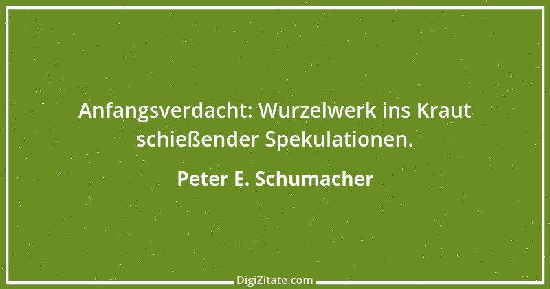 Zitat von Peter E. Schumacher 531