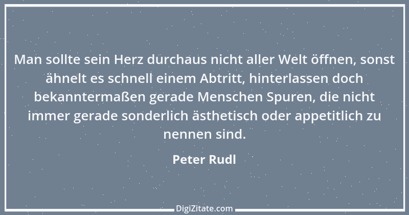 Zitat von Peter Rudl 1000