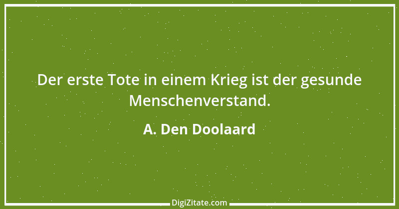 Zitat von A. Den Doolaard 1