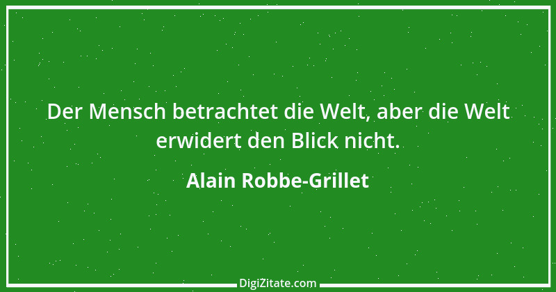 Zitat von Alain Robbe-Grillet 1