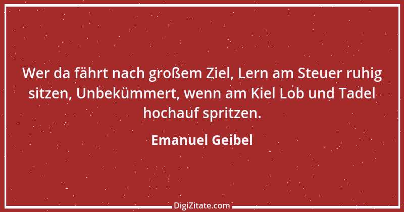 Zitat von Emanuel Geibel 84