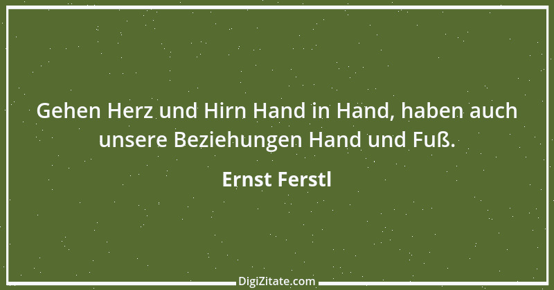 Zitat von Ernst Ferstl 168