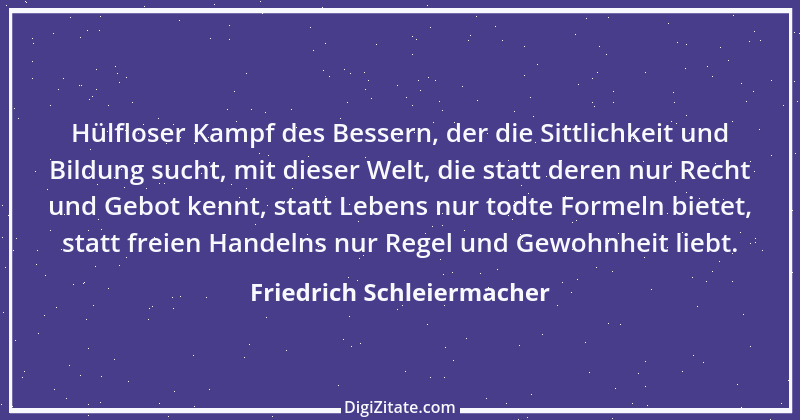 Zitat von Friedrich Schleiermacher 75