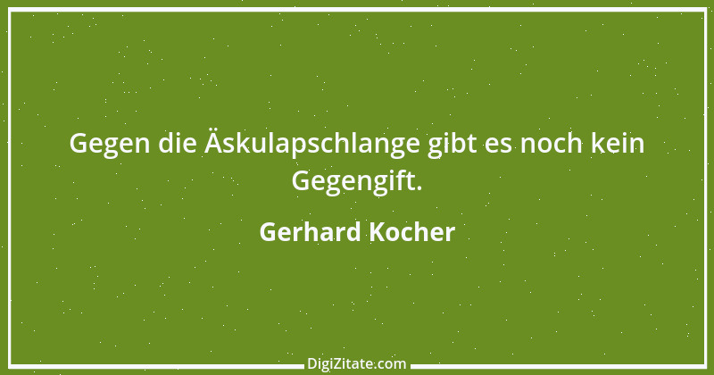 Zitat von Gerhard Kocher 236