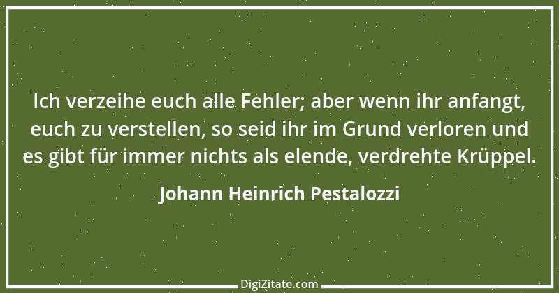 Zitat von Johann Heinrich Pestalozzi 198