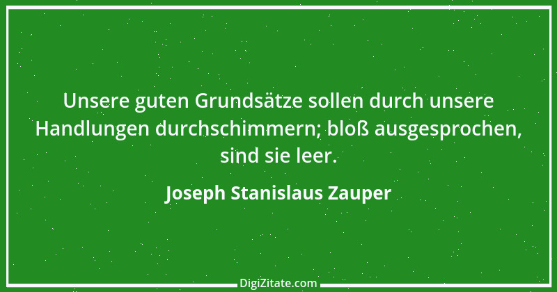 Zitat von Joseph Stanislaus Zauper 50