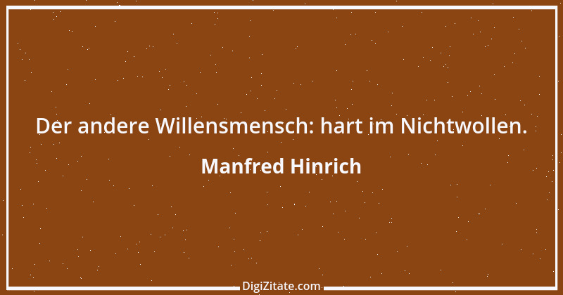 Zitat von Manfred Hinrich 1901