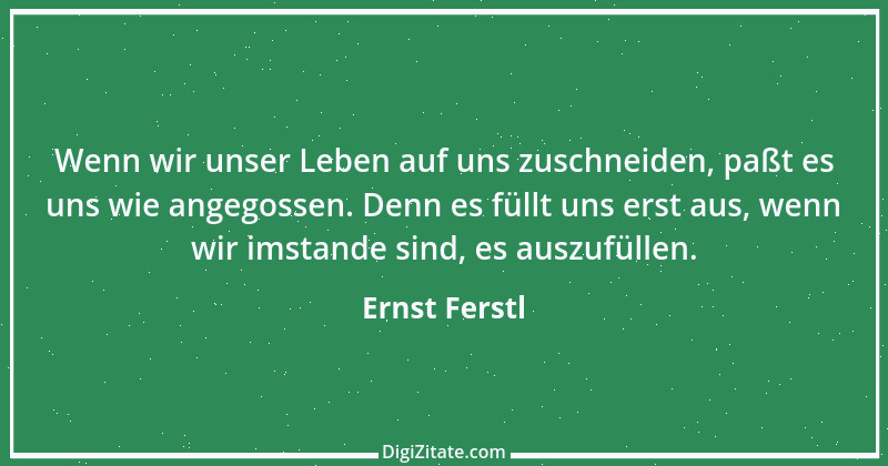 Zitat von Ernst Ferstl 1177