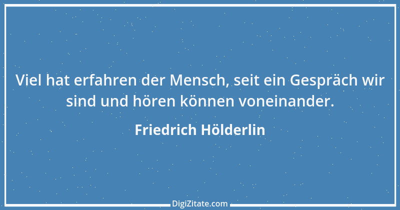 Zitat von Friedrich Hölderlin 246