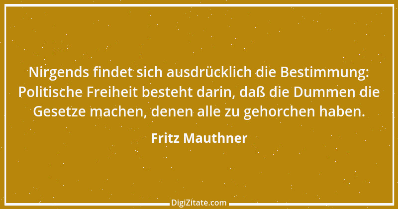 Zitat von Fritz Mauthner 2