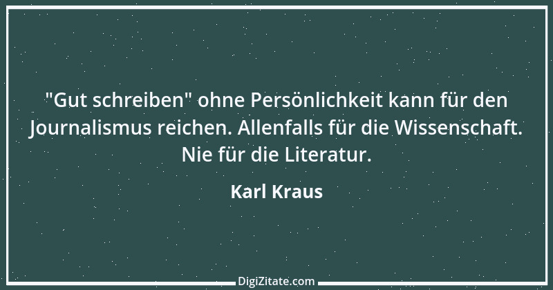 Zitat von Karl Kraus 495