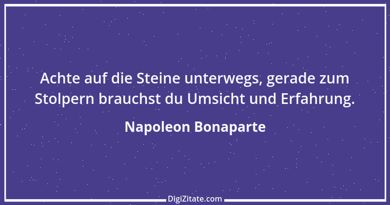 Zitat von Napoleon Bonaparte 86