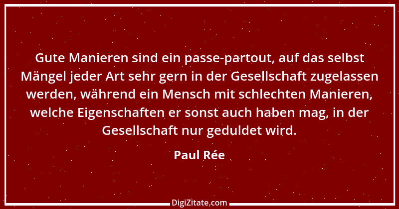 Zitat von Paul Rée 7