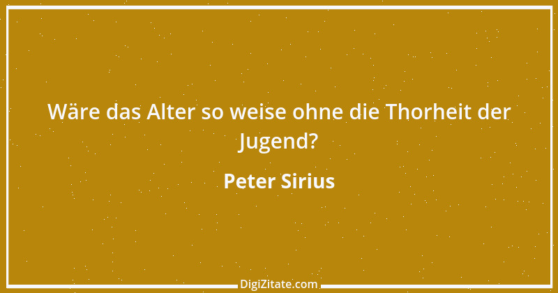 Zitat von Peter Sirius 136