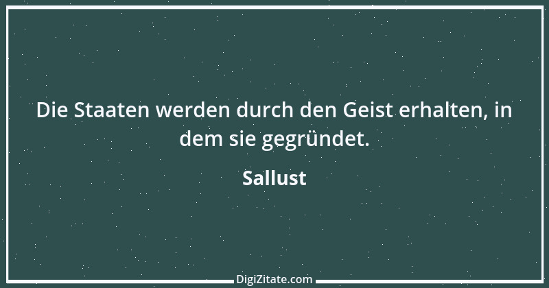 Zitat von Sallust 11