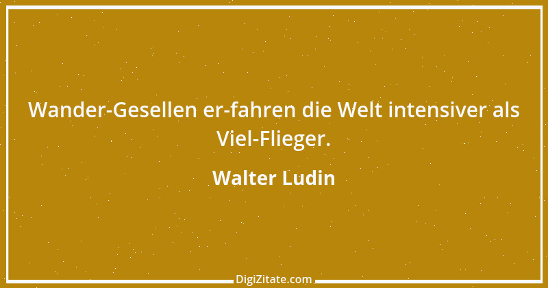 Zitat von Walter Ludin 1238