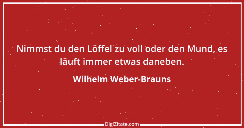 Zitat von Wilhelm Weber-Brauns 49