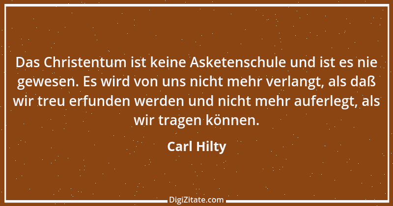 Zitat von Carl Hilty 8