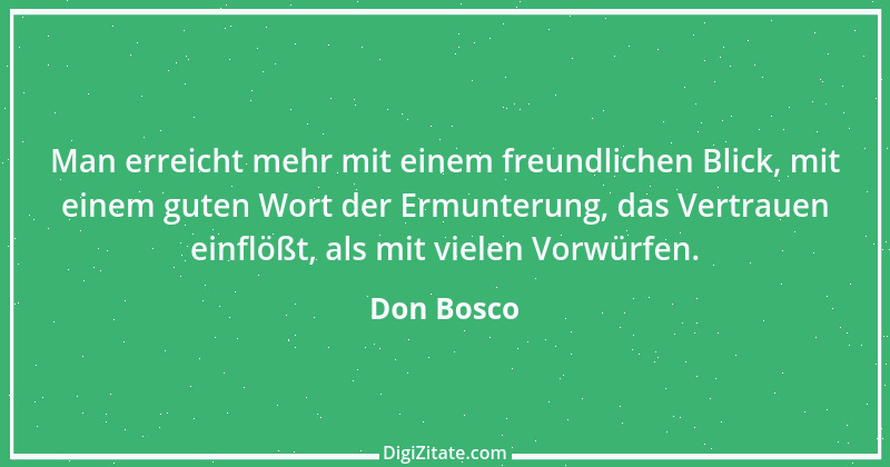 Zitat von Don Bosco 8