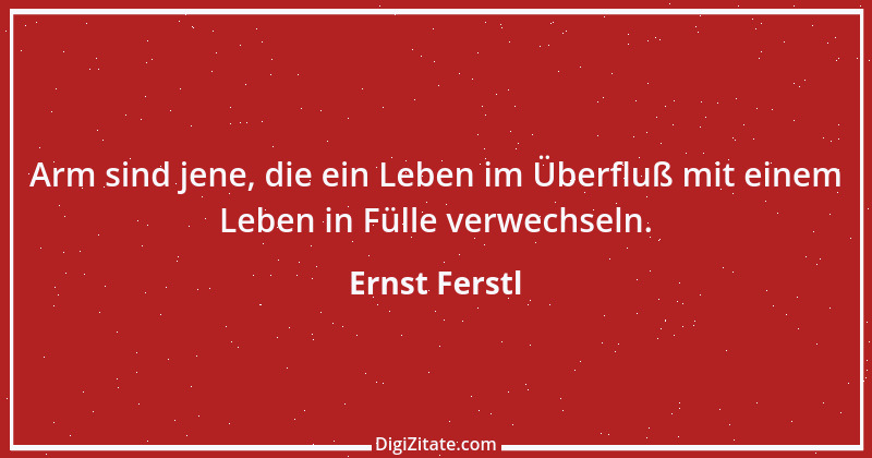 Zitat von Ernst Ferstl 1267