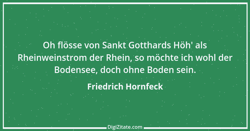 Zitat von Friedrich Hornfeck 1