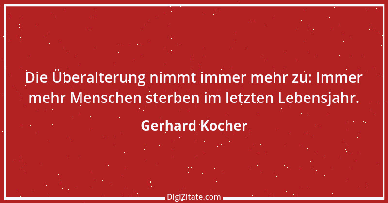 Zitat von Gerhard Kocher 335