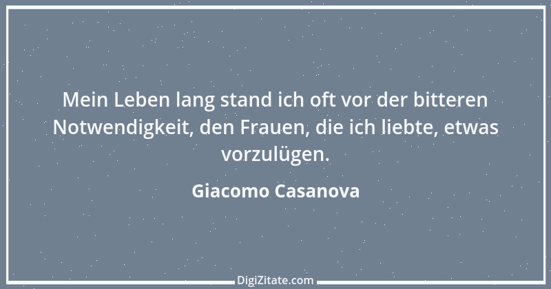 Zitat von Giacomo Casanova 90