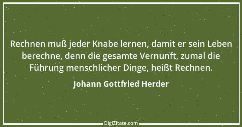 Zitat von Johann Gottfried Herder 140