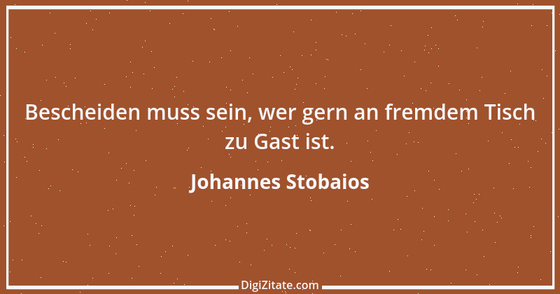 Zitat von Johannes Stobaios 8