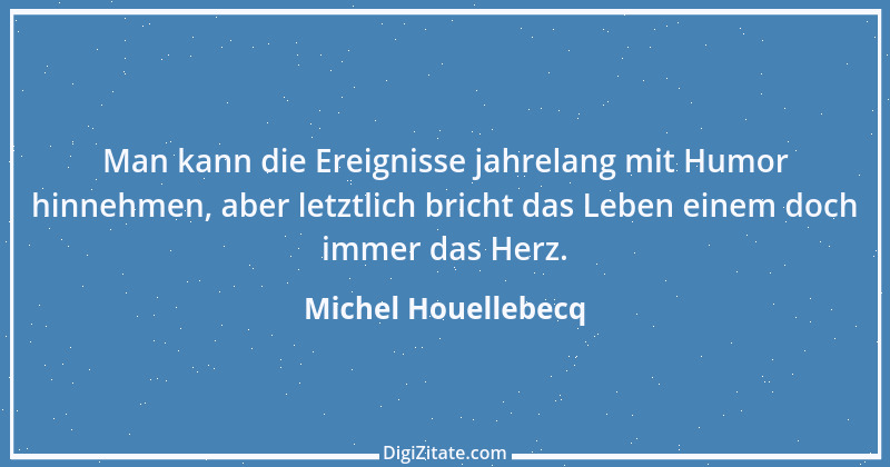 Zitat von Michel Houellebecq 11