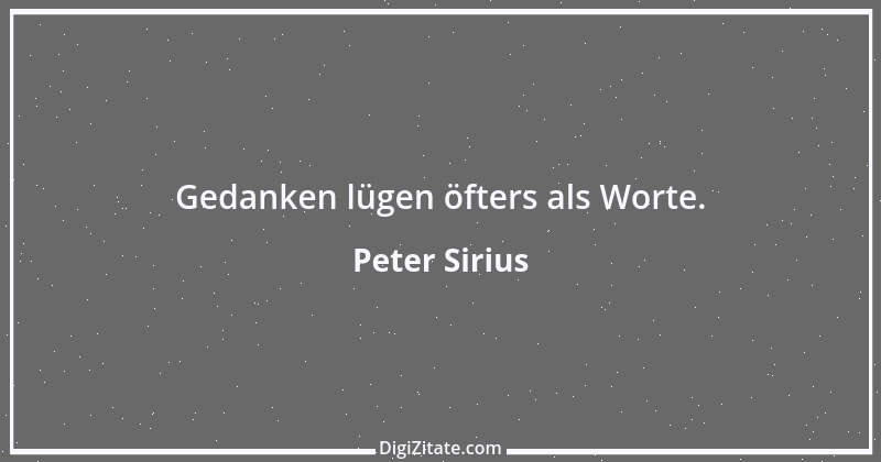 Zitat von Peter Sirius 226