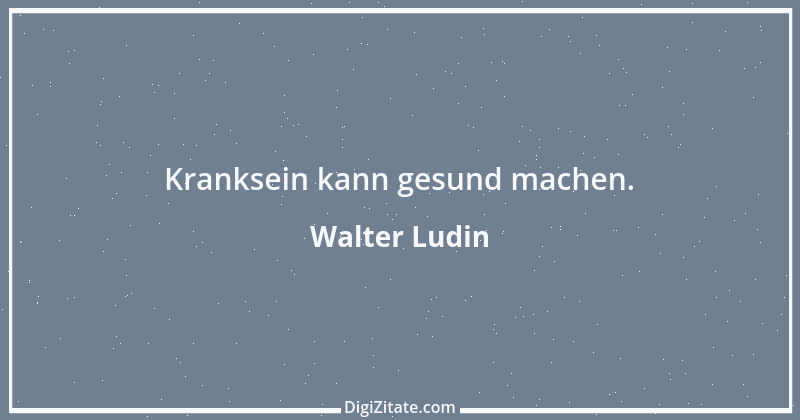 Zitat von Walter Ludin 328