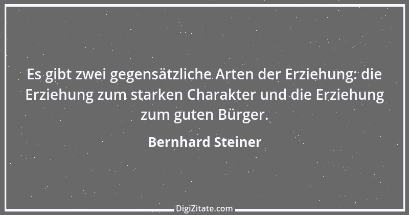 Zitat von Bernhard Steiner 21