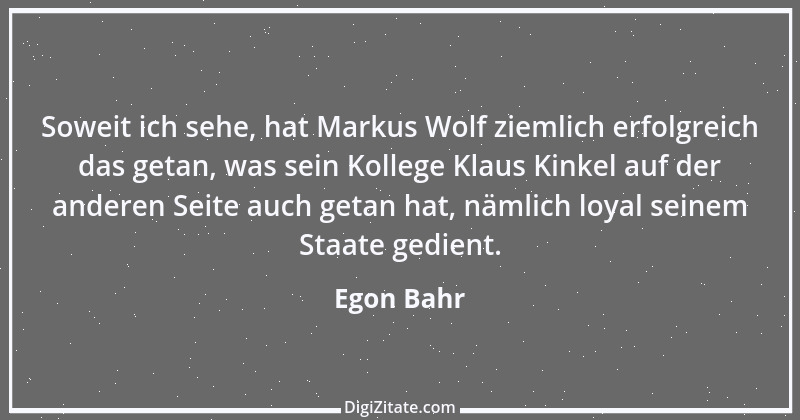 Zitat von Egon Bahr 18