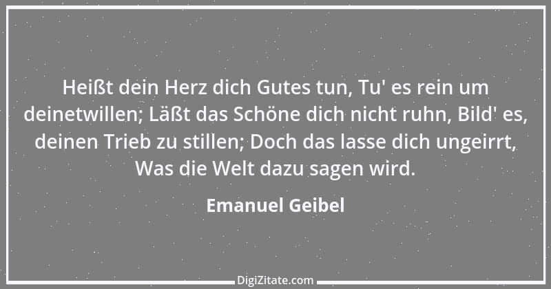 Zitat von Emanuel Geibel 184