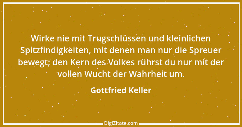 Zitat von Gottfried Keller 74