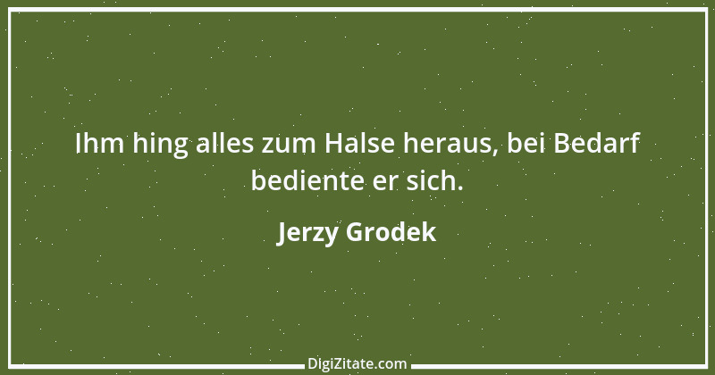 Zitat von Jerzy Grodek 18