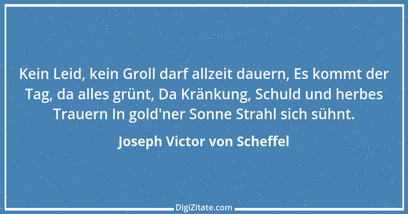 Zitat von Joseph Victor von Scheffel 21