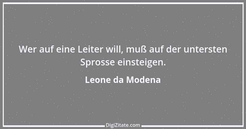 Zitat von Leone da Modena 1