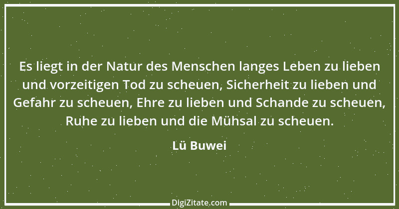 Zitat von Lü Buwei 153