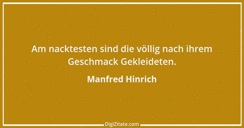 Zitat von Manfred Hinrich 2001