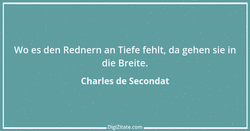 Zitat von Charles de Secondat 23