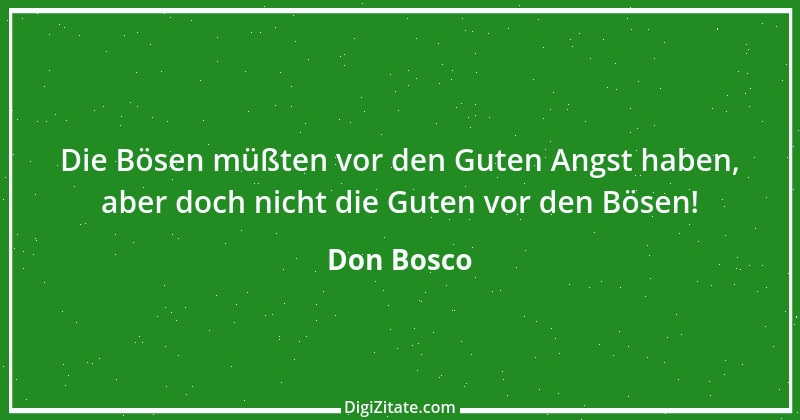 Zitat von Don Bosco 10