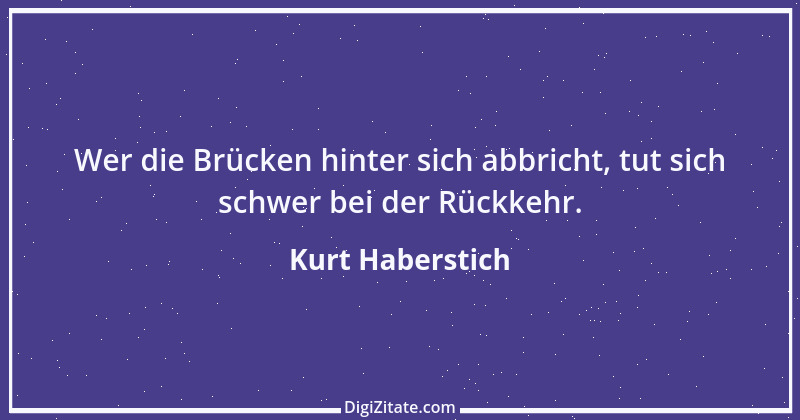 Zitat von Kurt Haberstich 31