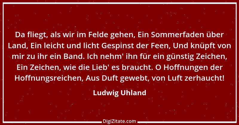 Zitat von Ludwig Uhland 31